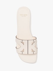 kate spade new york Cream Duo Slide Sandals - Bild 4 von 5