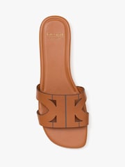 kate spade new york Duo Brown Slides Sandals - Image 4 of 5