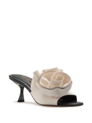 kate spade new york Flourish Heeled Cream  Sandals - Image 2 of 5