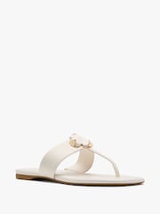 kate spade new york Cream Flower Thong Sandals - Image 3 of 3