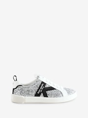 kate spade new york Silver In Court Sneakers - Image 1 of 3