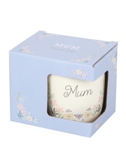 Something Different White Mum Pastel Floral Print Mug - Image 2 of 4