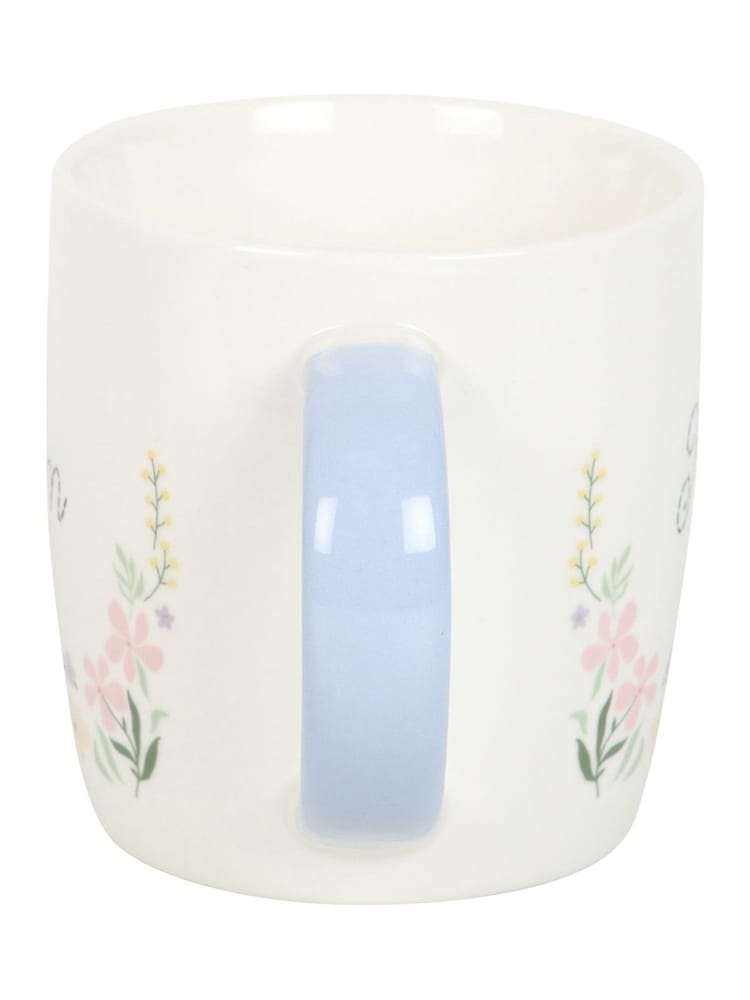 Something Different White Mum Pastel Floral Print Mug - Image 4 of 4