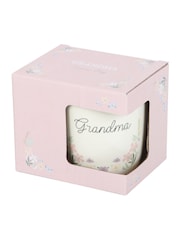 Something Different White Grandma Pastel Floral Print Mug - Image 2 of 4