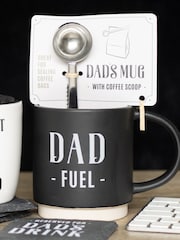 Something Different Black Dad Fuel Mug and Coffee Scoop Clip - Image 1 of 4
