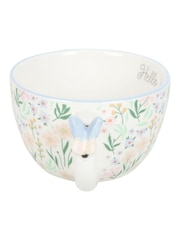 Something Different White Hello Beautiful Ditsy Floral Print Mug with Butterfly - Image 6 of 6