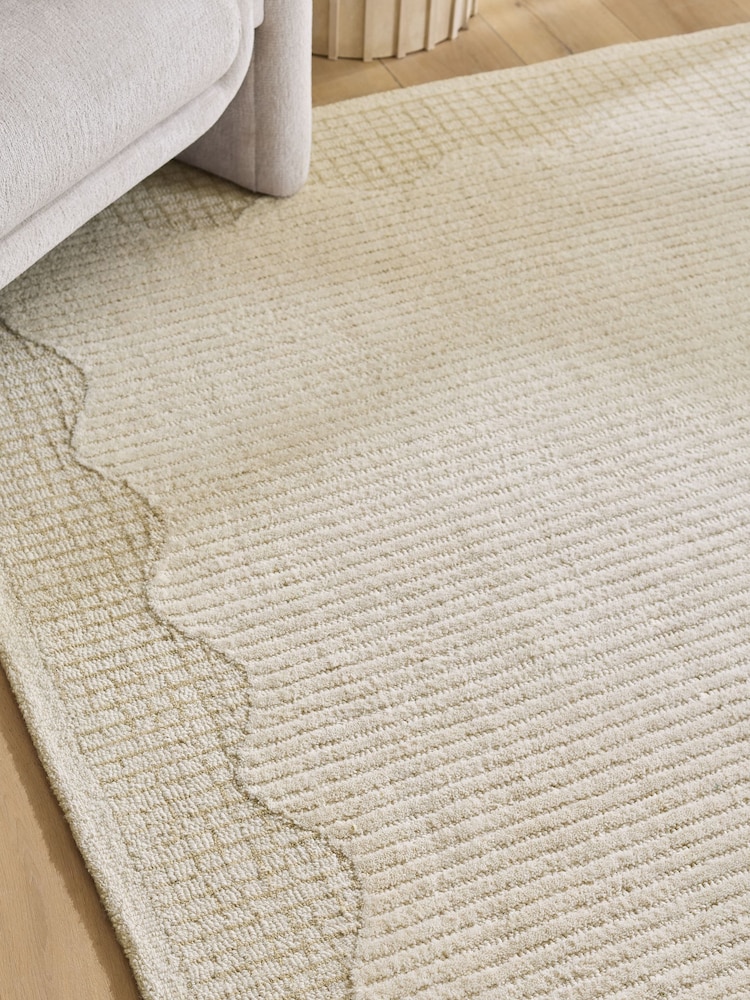 Natural Sophisticated Border Rug - Image 2 of 5