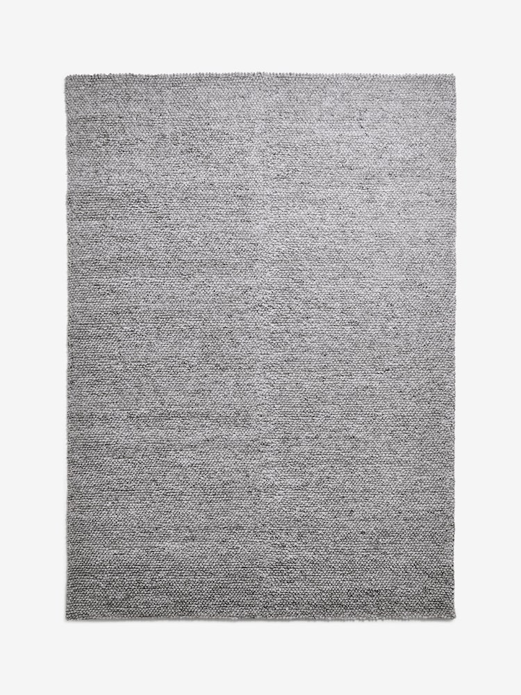 Grey Bobble Effect Rug - Image 5 of 5