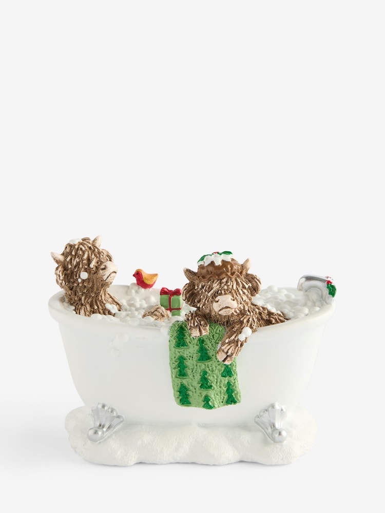 Natural Hamish Christmas Pudding Bath Ornament - Image 1 of 1 Natural Hamish Christmas Pudding Bath Ornament - Image 1 of 1