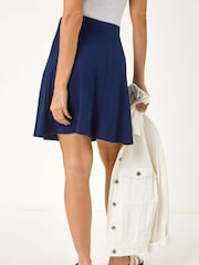 Roman Blue Roman Pull On Stretch Skater Skirt - Image 3 of 5