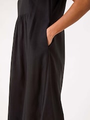 Roman Black Relaxed Pocket Dress - Image 5 of 5