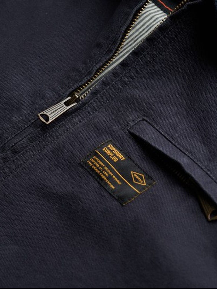 Superdry Blue Corduroy Collar Ranch Jacket - Image 6 of 6
