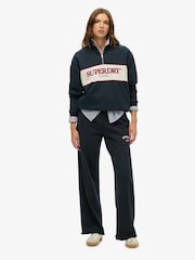 Superdry Oversized Athletic Essentials Rugby 100% Cotton Top - Image 7 of 9