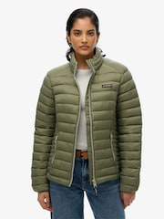 Superdry Green Fuji Lite Padded Jacket - Image 4 of 6