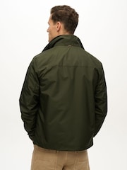 Superdry Green Non Hood Logo Windbreaker Jacket - Image 2 of 5