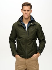 Superdry Green Non Hood Logo Windbreaker Jacket - Image 3 of 5