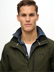Superdry Green Non Hood Logo Windbreaker Jacket - Image 5 of 5