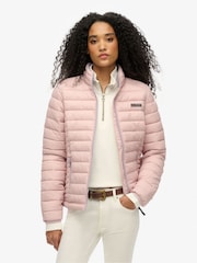 Superdry Pink Fuji Lite Padded Jacket - Image 1 of 7