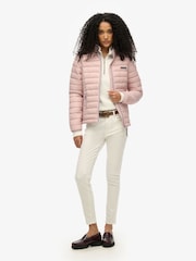 Superdry Pink Fuji Lite Padded Jacket - Image 3 of 7