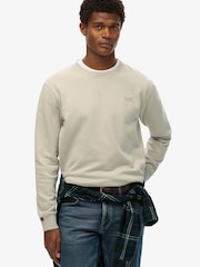 Superdry Grey Japan Stripe Relaxed T-Shirt - Image 6 of 9