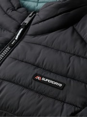 črna - Superdry Fuji Lite podložen suknjič; podložena jakna - Slika 9 iz 17