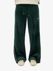 Superdry Green Country Club Velour Joggers - Image 4 of 6