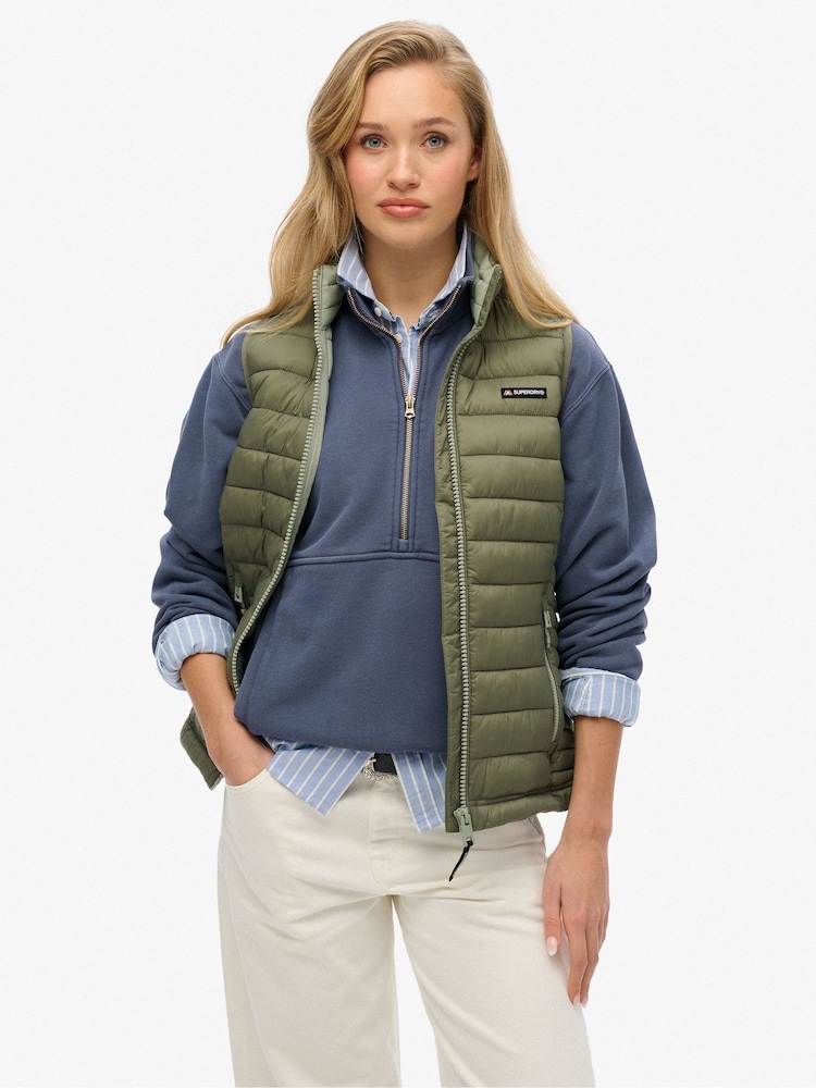 Superdry Fuji Lite Padded Gilet - Image 1 of 7