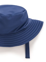 Purebaby Dark Blue Broad Brim Swim Hat - Image 2 of 2