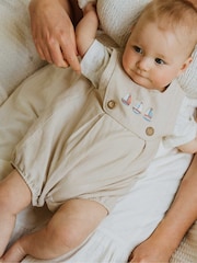 Purebaby Natural Romper and T-Shirt Set - Image 1 of 5