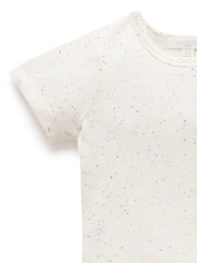 Purebaby Natural Romper and T-Shirt Set - Image 5 of 5