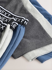 Navy/Grey Long Leg Pyjamas 3 Pack (3-16yrs) - Image 8 of 9