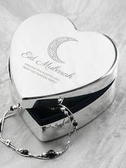 Personalised Eid Mubarak Heart Trinket Box by Treat Republic - Image 2 of 5