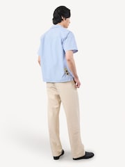 Percival Blue Capri Cuban Shirt - Image 2 of 6