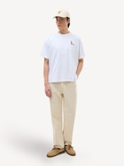 Percival White Oversized Pomidoro T-Shirt - Image 3 of 5