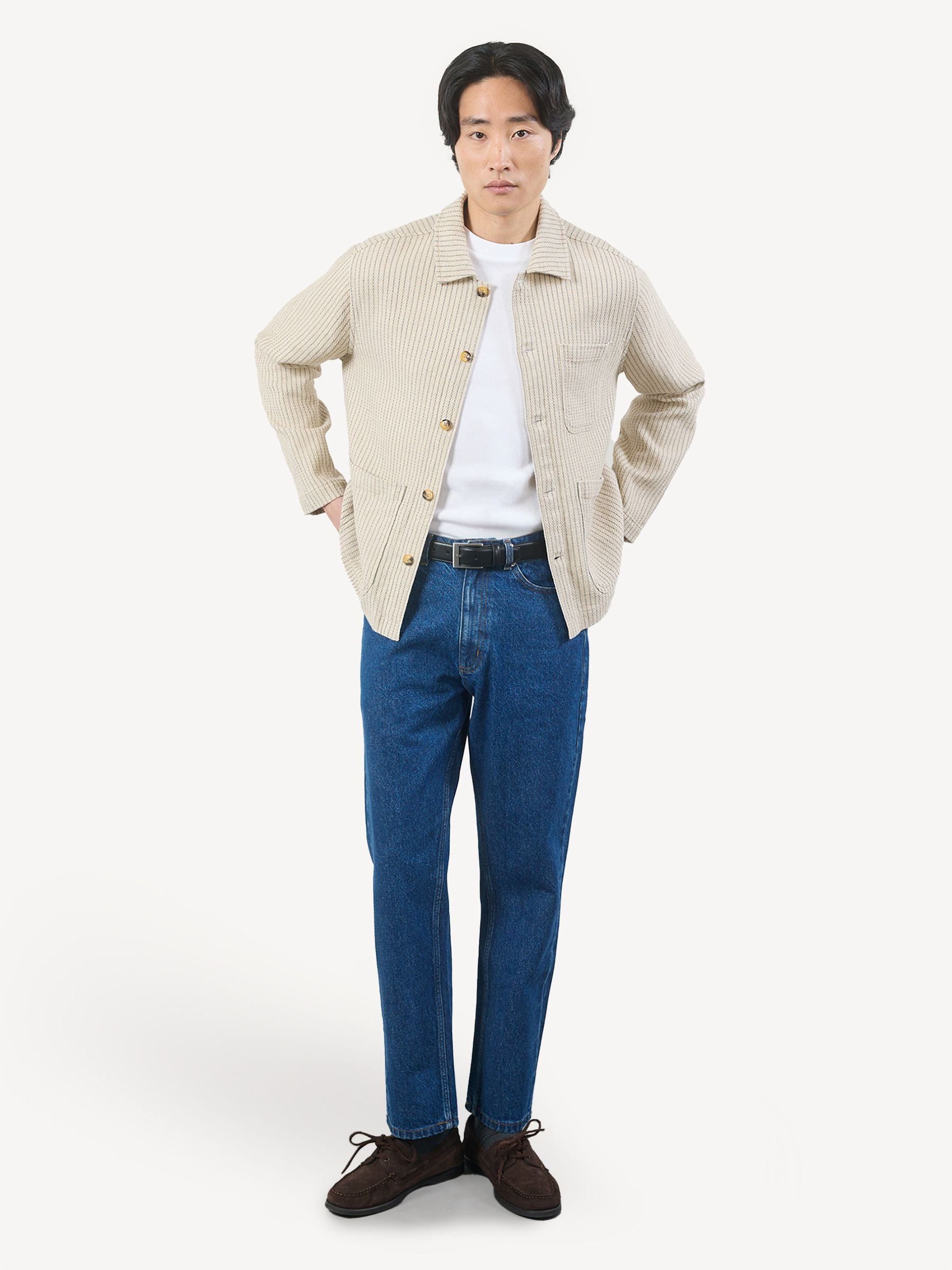 meer.  RIPPLES OVERSHIRT  クリーム Buy Percival Cream Sorrento Overshirt from Next USA