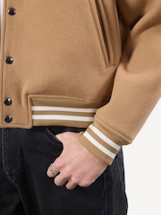 Percival Brown Puglia Varsity Jacket - Image 6 of 6