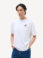 Percival White Oversized Ricette T-Shirt - Image 2 of 5