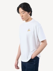 Percival White Oversized Arancia T-Shirt - Image 2 of 5