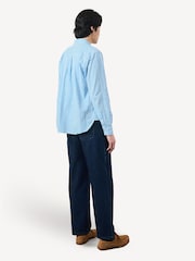 Percival Blue Olive Pinstripe Shirt - Image 2 of 5