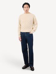 Percival Cream Tuscany Knitted Jumper - Image 3 of 6