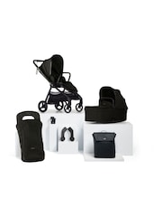 Mamas & Papas Noir Vardo 6 Piece Essential Travel Bundle - Image 1 of 7