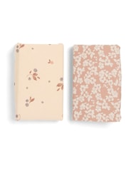 Mamas & Papas Berry Twin Pack Cotbed Fitted Sheets - Image 3 of 3