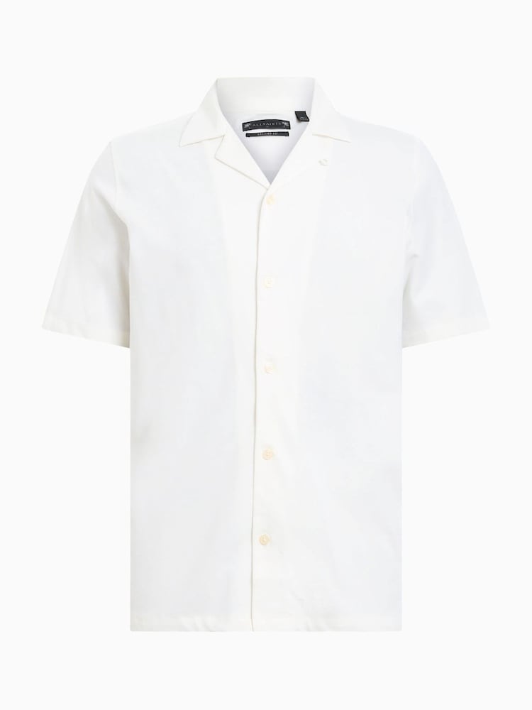 AllSaints White Hudson Shirts - Image 8 of 8