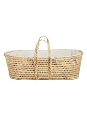 Mamas & Papas Grey Welcome To The World Elephant Moses Basket - Image 3 of 6