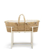 Mamas & Papas Grey Welcome To The World Elephant Moses Basket - Image 5 of 6