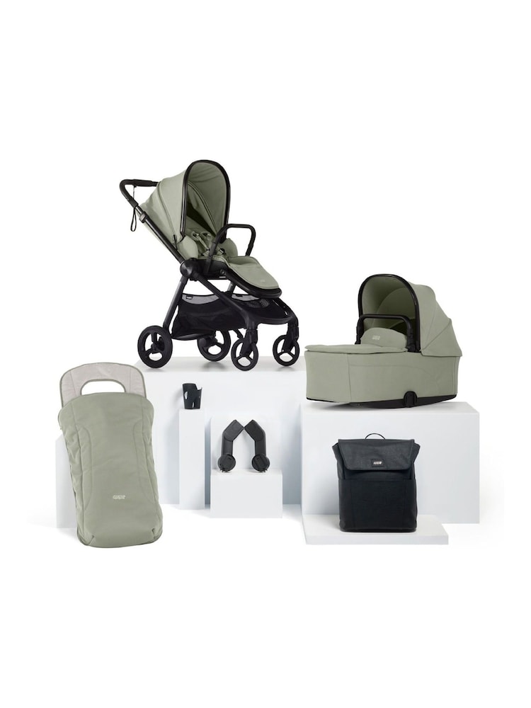 Mamas & Papas Sage Vardo 6 Piece Essential Travel Bundle - Image 1 of 8