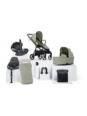Mamas & Papas Sage Vardo 8 Piece Complete Cloud Travel Bundle - Image 1 of 6