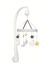 Mamas & Papas 5 Piece Cloud Grey Dream Upon A Cloud Nursery Bundle - Image 12 of 12