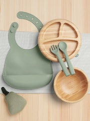 Mamas & Papas Kiwi 4 Piece Bamboo Weaning Kiwi Starter Kit - Image 1 of 8