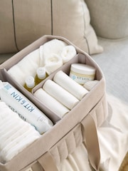 Mamas & Papas Neutral Nappy Caddy Waffle - Image 2 of 7